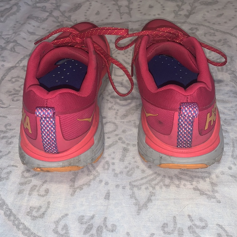 Hoka Challenger ATR 6 Paradise Pink Running Shoes Sneakers Sz 9.5 - Picture 7 of 9